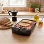 MELISSA Flachtoaster / 600W / Timer / Herausnehmbare Krümelschublade / Automatische Abschaltung / Schwarz