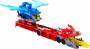 Mattel Hot Wheels City Hot Wheels ultimativer 2-in-1 Drachentransporter und 2 Spielzeugautos im Maßs