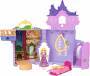 Mattel Disney Princess Rapunzel Storytime Stackers Puppenhaus mit kleiner Puppe, Pascal-Figur und 7 