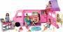Mattel Barbie Super Abenteuer-Camper Spielset mit Dachzelt, Grill mit Farbwechseleffekt und über 60 