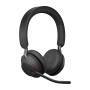 Jabra Evolve2 65 USB-C Black MS Stereo - Wireless - Office/Call center - 20 - 20000 Hz - 176.4 g - Headset - Black
