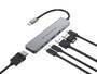 CONCEPTRONIC  6-1 Dock USB-C->HDMI/2xUSB-A/2xUSB-C/+ 25cm gr (DONN33G)