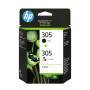 HP 6ZD17AE 2-Pack BK/3-farbig No. 305 Druckerpatronen