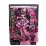Mattel Monster High Scary Sweet Birthday Draculaura-Puppe im Partykleid mit Ballon und Geschenk