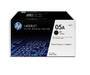 HP Inc. HP 05A   2x  Schwarz     LaserJet    Tonerpatrone (CE505D)