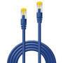 LINDY Patchkabel mit Cat.7 Rohkabel S/FTP PIMF LSOH blau 1,5m (47278)