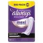 Multipack 5x Always Discreet Inkontinenz-Einlagen Maxi Nacht Für Frauen, Saugstärke 8, 20 Stück