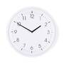 Nedis Wanduhr / Durchmesser: 360 mm / ABS / Leise Bewegung / Weiss