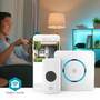 Nedis SmartLife Gong / RF, Frequenz 433 Mhz / Wi-Fi / Netzstromversorgung / 60 Melodien / 100 - 240 V AC / Verstellbares Volumen / Weiss