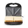 MELISSA Sandwichmaker / 750 W / Sandwichplatten / Automatische Temperaturkontrolle / Antihaftbeschichtung / Schwarz