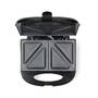 MELISSA Sandwichmaker / 750 W / Sandwichplatten / Automatische Temperaturkontrolle / Antihaftbeschichtung / Schwarz