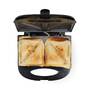 MELISSA Sandwichmaker / 750 W / Sandwichplatten / Automatische Temperaturkontrolle / Antihaftbeschichtung / Schwarz