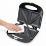 MELISSA Sandwichmaker / 750 W / Sandwichplatten / Automatische Temperaturkontrolle / Antihaftbeschichtung / Schwarz