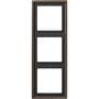 JUNG Rahmen 3fach Mess/antik waage-/senkrecht ME 2983 AT ME2983AT