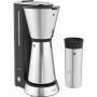 WMF KITCHENminis 04.1226.0011 - Drip coffee maker - 0.625 L - Ground coffee - 870 W - Black,Chrome
