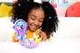 Mattel Polly Pocket Traumland-Schatulle in zauberhafter Lammform mit 1 Minipuppe und Haustier-Einhor