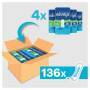 Always Ultra Binden Damen Gr. 1, Normal, 136 Damenbinden ohne Flügel (4 x 34 Stück) Multipack, ultradünn und super absorbierend