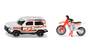 SIKU 1114 Land Rover Defender mit KTM Motorrad