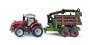 SIKU 1134 Massey Ferguson mit Forstanhänger