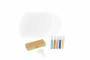 PETIT ARTICHAUT Rahmen transparent "Family Colors"