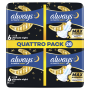 Multipack 4x Always Damenbinden Ultimate Night (Größe 6) Flügel 28 Stück 