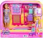 Mattel Barbie Kofferband Spielset mit Puppe