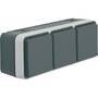 Berker SSD 3F WAAGRECHT GRAU MATT W.1 (47733515)