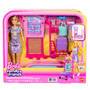 Mattel Barbie Kofferband Spielset mit Puppe