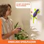 Spin Master Hex Bots - Ferngesteuerter Wandflitzer Gecko - Leuchtet im Dunkeln
