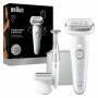 Braun Silk·épil 9, Wet & Dry Epilierer, Langanhaltend glatte Haut, 9-241