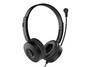 Equip Stereo-Headset Wired mit Mikro    USB-A  2.00m schwarz (245301)