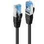 Lindy 47421 - 25 m - Cat6a - S/FTP (S-STP) - RJ-45 - RJ-45 - Black