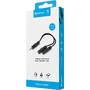 SANDBERG MiniJack Splitter 1->2 - 3.5mm TRS - Male - 2x 3.5mm - Female - Black