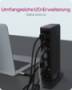 ICY BOX IB-DK2252AC - Wired - USB 3.2 Gen 1 (3.1 Gen 1) Type-C - 10,100,1000 Mbit/s - Black - 5 Gbit/s - 4K Ultra HD