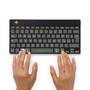 R-GO Tools R-Go Tastatur Compact Break IT-Layout     kabellos   schwarz (RGOCOITWLBL)