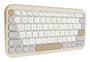 Asus Retail ASUS KW100 Marshmallow Tastatur beige (90XB0880-BKB190)
