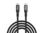 Equip Kabel USB-C4.0->C 80Gbps   PD240W St/St  2.00m schwarz (128442)