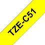 Brother SCHRIFT SCHWARZ / BAND SIGN.GE (TZC51 PRÄGEBAND 24MM)
