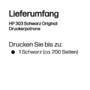 HP T6N02AE Tintenpatrone schwarz No. 303 Druckerpatronen