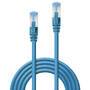 Lindy 47146 - 0.5 m - Cat6a - S/FTP (S-STP) - RJ-45 - RJ-45 - Blue