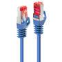 Lindy Cat.6 S/FTP 7.5m - 7.5 m - Cat6 - S/FTP (S-STP) - RJ-45 - RJ-45 - Blue