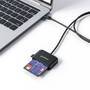 MANHATTAN USB-C Chipkartenleser mit microSD-Slot liest SIM-Karten Windows Android iPadOS Linux macOS