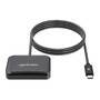 MANHATTAN USB-C Chipkartenleser mit microSD-Slot liest SIM-Karten Windows Android iPadOS Linux macOS