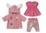 Zapf BABY born Mantel Set mit Kleid 43cm