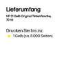 HP 1VU28AE Yellow Original Tintenflasche 70 ml No. 31 Druckerpatronen