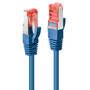 Lindy Cat.6 S/FTP 1.5m - 1.5 m - Cat6 - S/FTP (S-STP) - RJ-45 - RJ-45