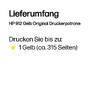HP 3YL79AE Tintenpatrone yellow No. 912 Druckerpatronen