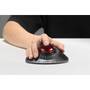 Kensington Orbit® Wireless Trackball with Scroll Ring - Black - Trackball - Bluetooth/RF - Black - RF wireless 2.4 GHz/Bluetooth 3.0 LE - Optical - 1600 DPI