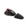Kensington Orbit® Wireless Trackball with Scroll Ring - Black - Trackball - Bluetooth/RF - Black - RF wireless 2.4 GHz/Bluetooth 3.0 LE - Optical - 1600 DPI