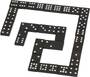 VEDES Großhandel GmbH - Ware Classic Games Domino in Holzbox, 55 Steine